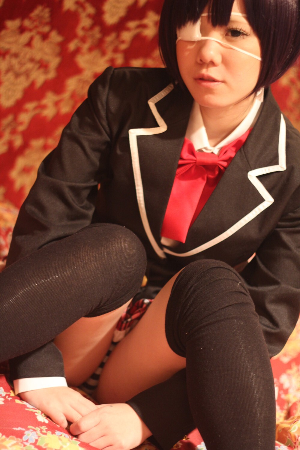 [Cosplay]  Hot Rikka Takanashi from Chuunibyou Demo Koi Ga Shitai